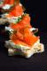 Tartine di Salmone Selvaggio affumicato