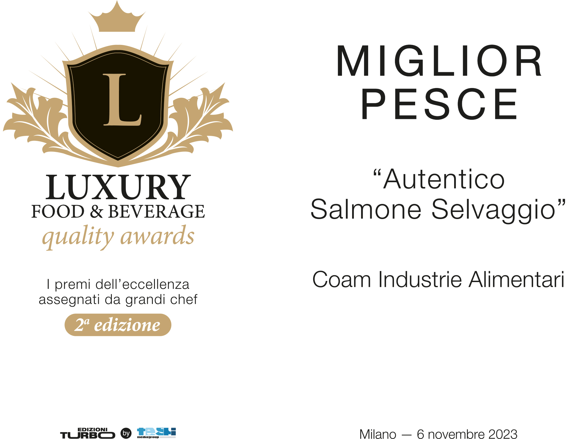 Salmone Argentato Selvaggio affumicato - Banda Intera Small/Super