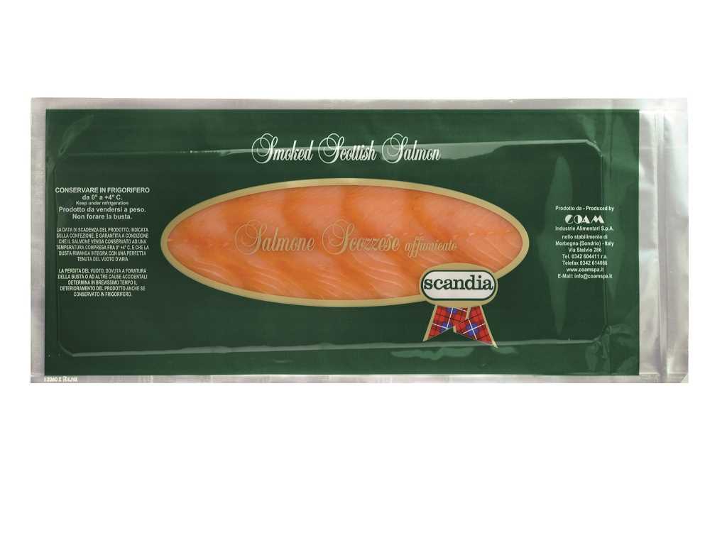 Salmone Scozzese affumicato preaffettato