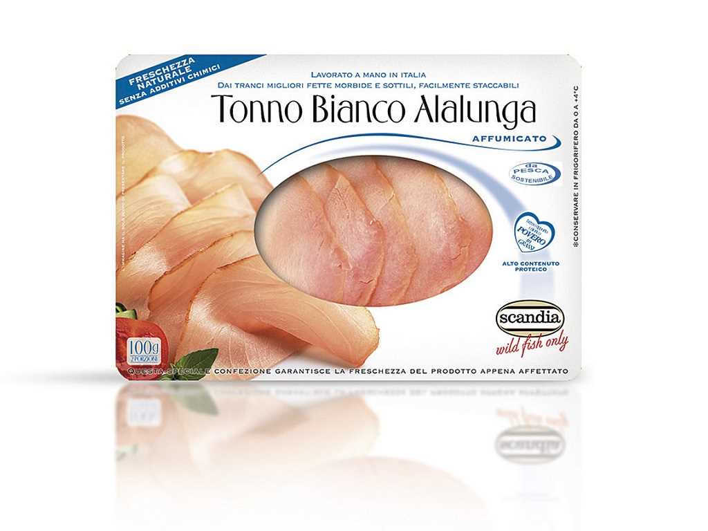 Tonno Bianco affumicato affettato - 100g