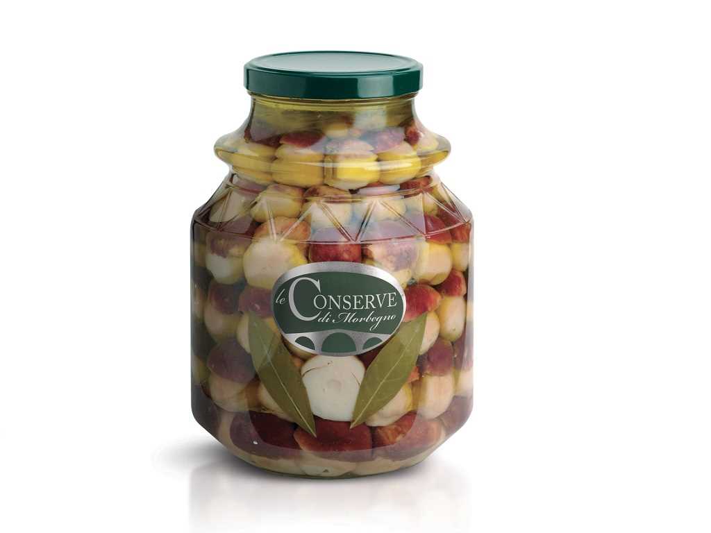 Funghi Porcini Testa Nera interi in olio di oliva - 4250ml